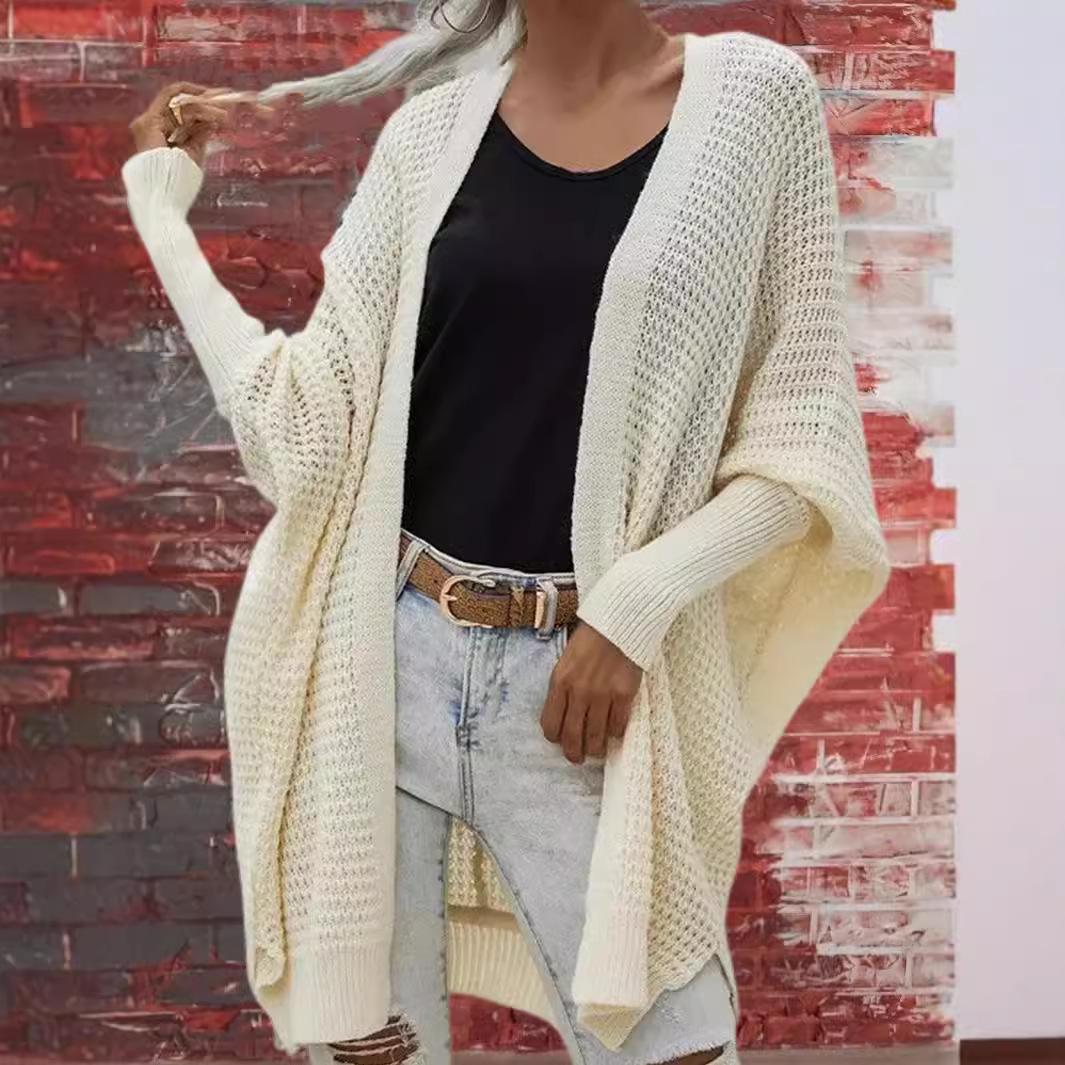The same sweater bat sleeve long sleeve top casual loose lazy solid color cardigan sweater 49-51 (average size) абрикосовий
The same sweater bat sleeve long sleeve top casual loose lazy solid color cardigan sweater 49-51 (average size) абрикосовий