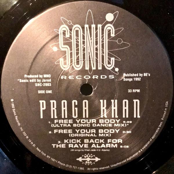 12inch Record PRAGA KHAN, JADE 4U - Free Your Body SNC2003 Sonic Records 1992 US Dance & Electronica Used
12inch Record PRAGA KHAN, JADE 4U - Free Your Body SNC2003 Sonic Records 1992 US Dance & Electronica Used