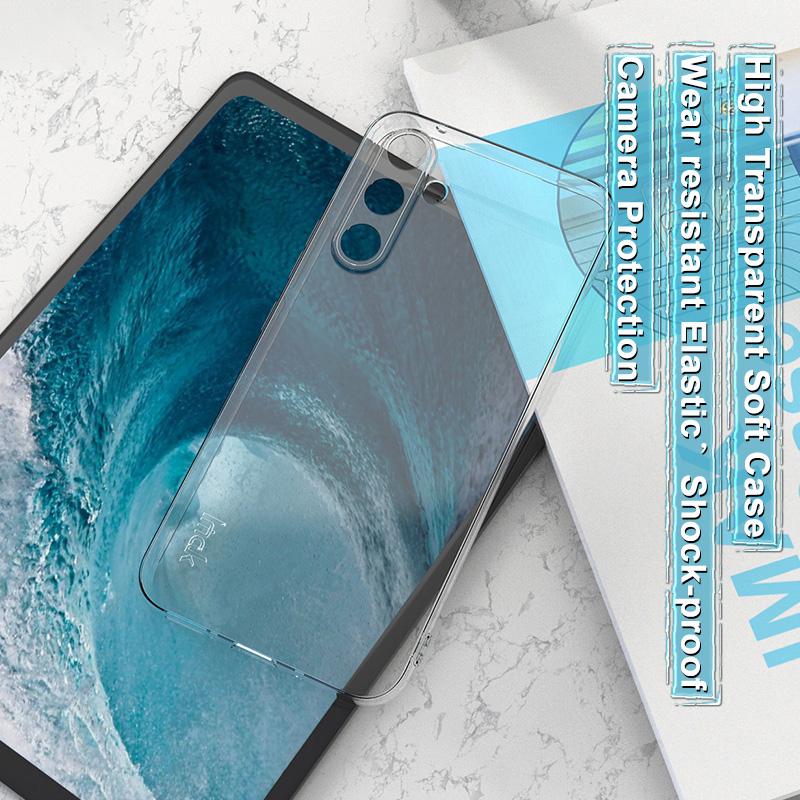 IMAK UX-5 Series Soft TPU Phone Case for Samsung Galaxy A54 5G,Drop-proof Crystal Clear Protective Cell Phone Cover A
IMAK UX-5 Series Soft TPU Phone Case for Samsung Galaxy A54 5G,Drop-proof Crystal Clear Protective Cell Phone Cover A