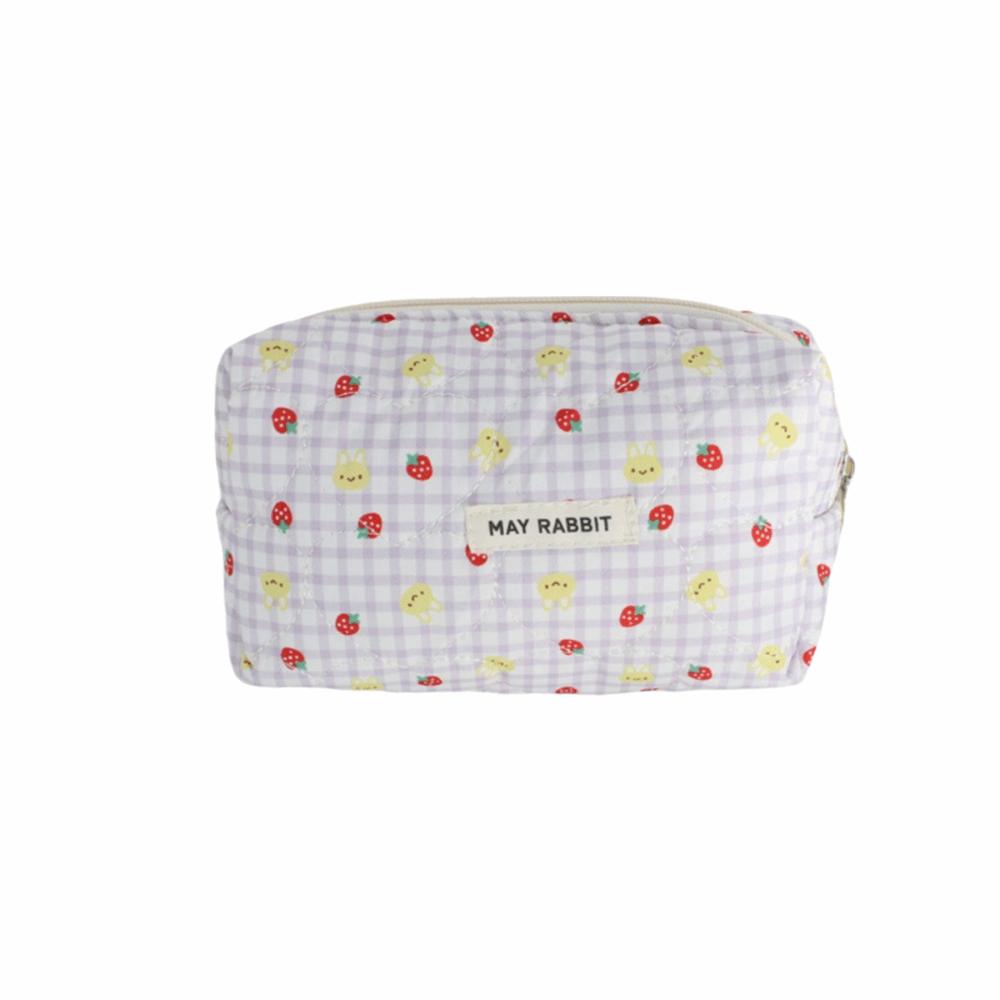 Strawberry Heart Quilting Cosmetic Bag Zipper Washbag Bags New Pencil Case фіолетовий
Strawberry Heart Quilting Cosmetic Bag Zipper Washbag Bags New Pencil Case фіолетовий
