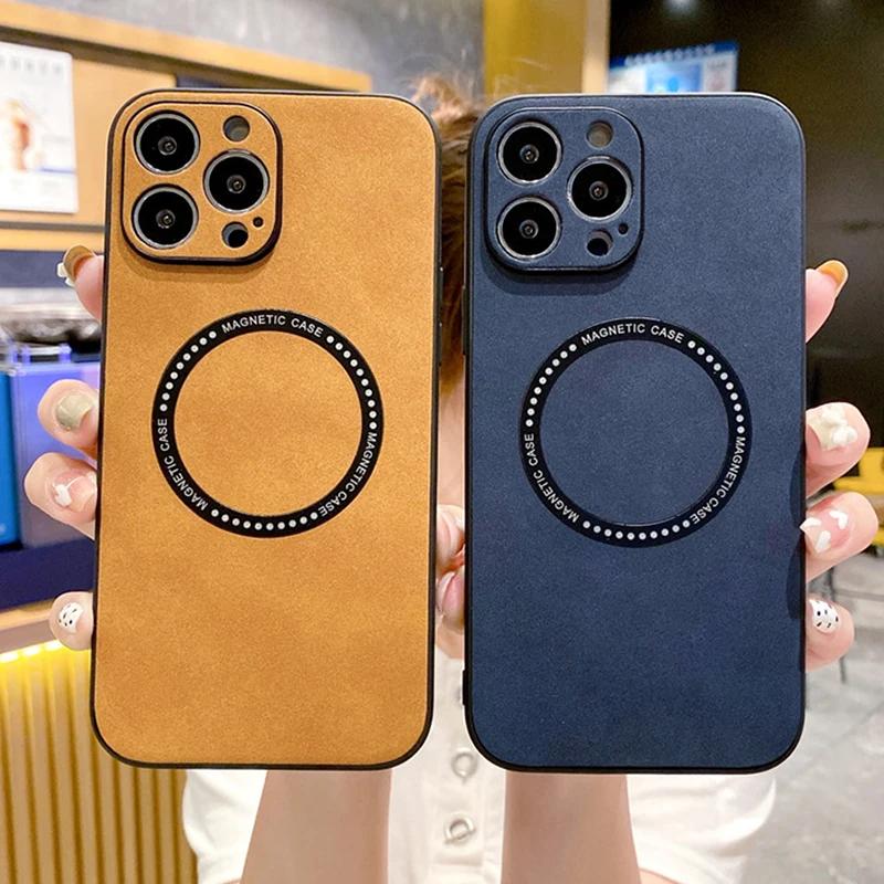 Leather Magnetic Wireless Charging Macsafe Case for Magsafe IPhone 14 Plus 13 12 11 15 16 Pro Max XS XR 16Pro i16 Mac Safe Cover For iPhone 15
Leather Magnetic Wireless Charging Macsafe Case for Magsafe IPhone 14 Plus 13 12 11 15 16 Pro Max XS XR 16Pro i16 Mac Safe Cover For iPhone 15