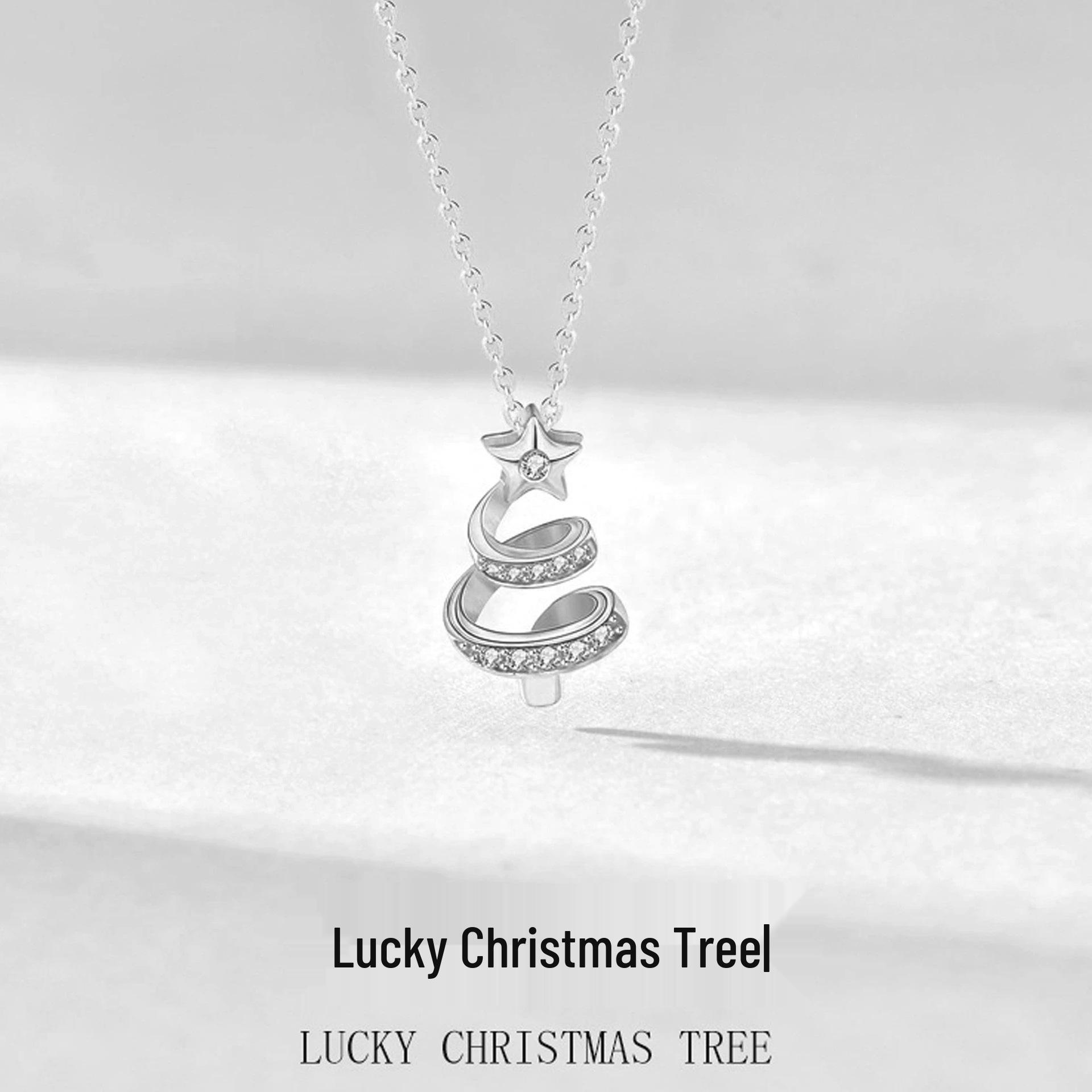 Lucky Meteor Christmas Tree Necklace - Women s S925 Sterling Silver, Luxury Design, High-End, Cross-Border Jewelry 925 Silver
Lucky Meteor Christmas Tree Necklace - Women s S925 Sterling Silver, Luxury Design, High-End, Cross-Border Jewelry 925 Silver