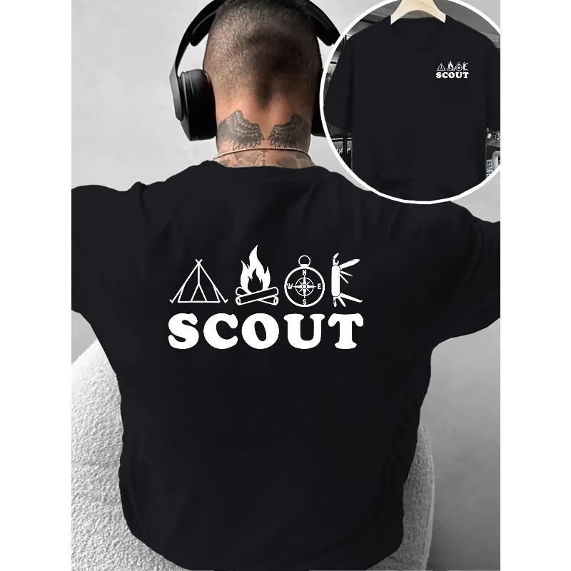 SCOUT Boy Scout Print: Retro Literary Pattern Men S Fashion Trendy T-Shirt, Suitable for Home Daily Leisure, Can Go Out for Fitness Exercise 4XL чорний
SCOUT Boy Scout Print: Retro Literary Pattern Men S Fashion Trendy T-Shirt, Suitable for Home Daily Leisure, Can Go Out for Fitness Exercise 4XL чорний
