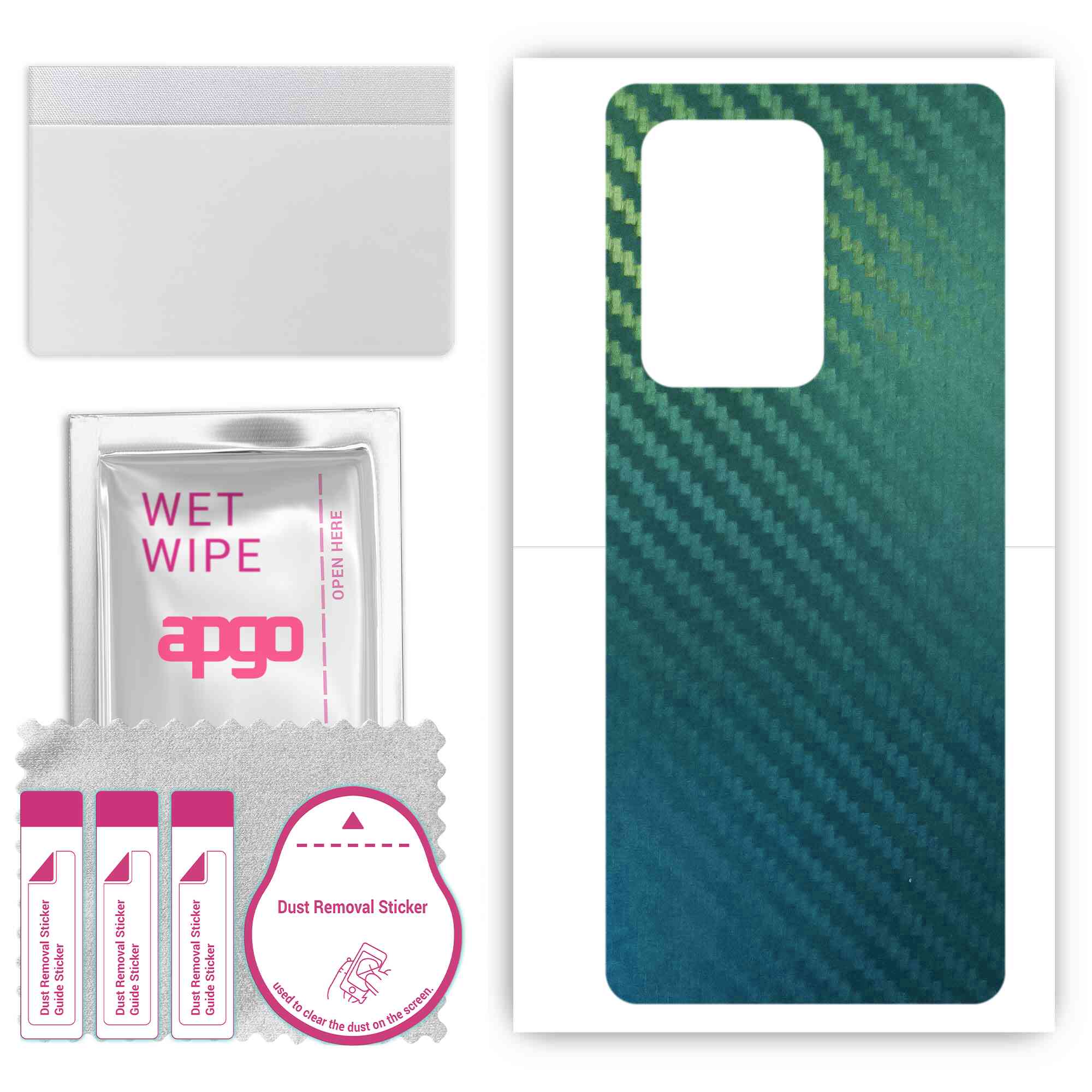 Apgo Protective Skin Sticker for the back compatible with Meizu 18 Pro, Wrap Film, Foil, Vinyl - Pattern Carbon Chameleon CAKA1
Apgo Protective Skin Sticker for the back compatible with Meizu 18 Pro, Wrap Film, Foil, Vinyl - Pattern Carbon Chameleon CAKA1