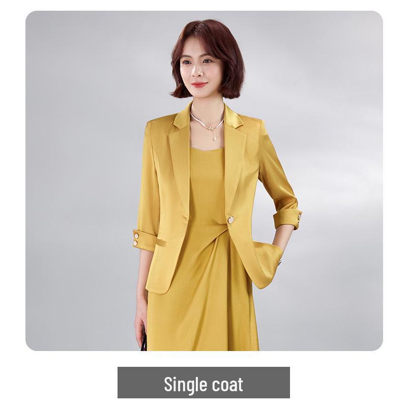 Spring 2024 Women’s Professional Slimming Suit Jacket with Fashionable Three-Quarter Sleeves S
Spring 2024 Women’s Professional Slimming Suit Jacket with Fashionable Three-Quarter Sleeves S