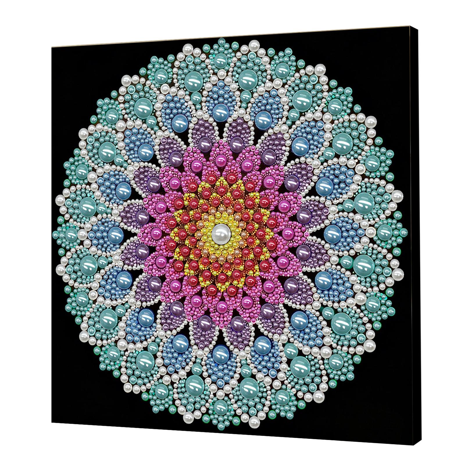 DIY Mandala Pearl Dot Painting for Adults/Beginners Gift Home Decor Pearl Gem Paintings Picture Arts Craft 25x25cm With Frame
DIY Mandala Pearl Dot Painting for Adults/Beginners Gift Home Decor Pearl Gem Paintings Picture Arts Craft 25x25cm With Frame