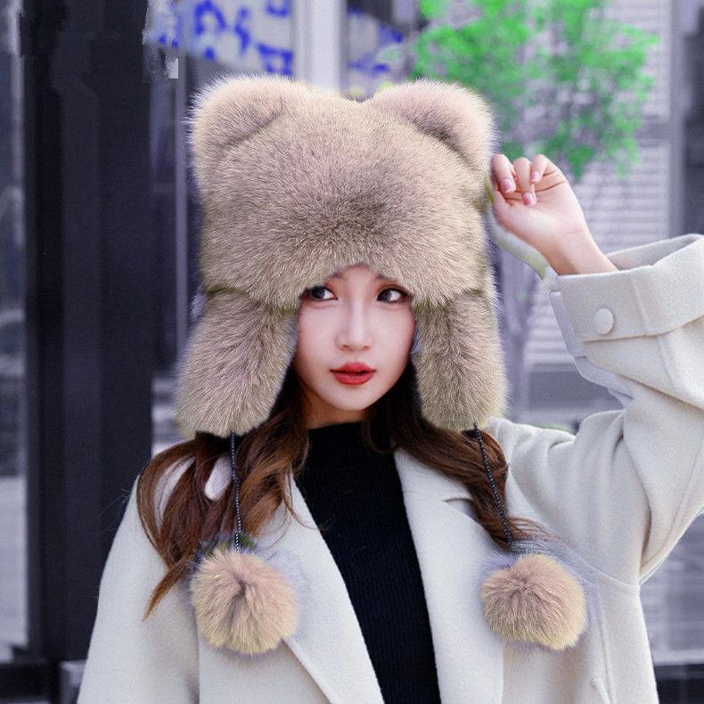 Енотовые наушники Енотовый мех Плюшевые шапки Осенние и зимние шапки для мужчин и женщин one size (54-56cm)
Енотовые наушники Енотовый мех Плюшевые шапки Осенние и зимние шапки для мужчин и женщин one size (54-56cm)