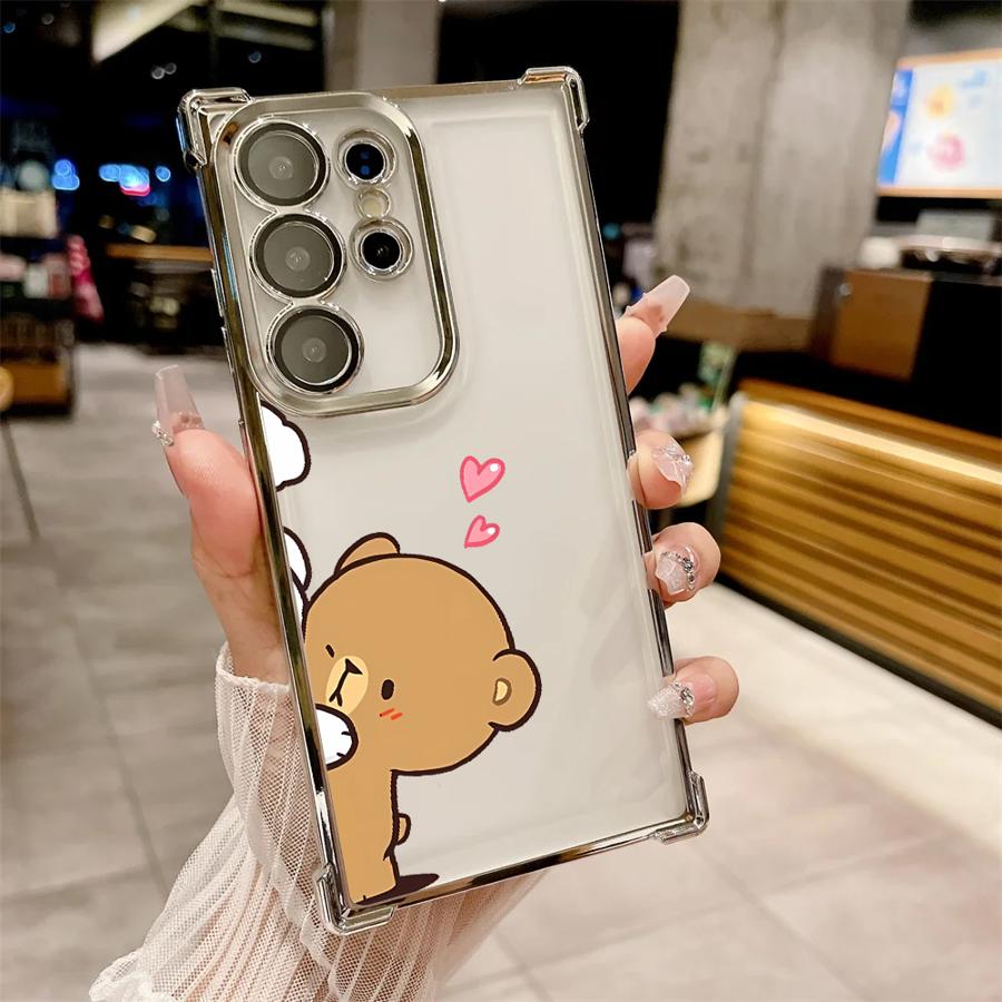 Soft Cover Case for Samsung Galaxy S22 Ultra S21FE S23 s24fe s24ultra S25 Ultra S25 Plus S20 FE S24 Little Bear Matching Couple Galaxy S24+
Soft Cover Case for Samsung Galaxy S22 Ultra S21FE S23 s24fe s24ultra S25 Ultra S25 Plus S20 FE S24 Little Bear Matching Couple Galaxy S24+