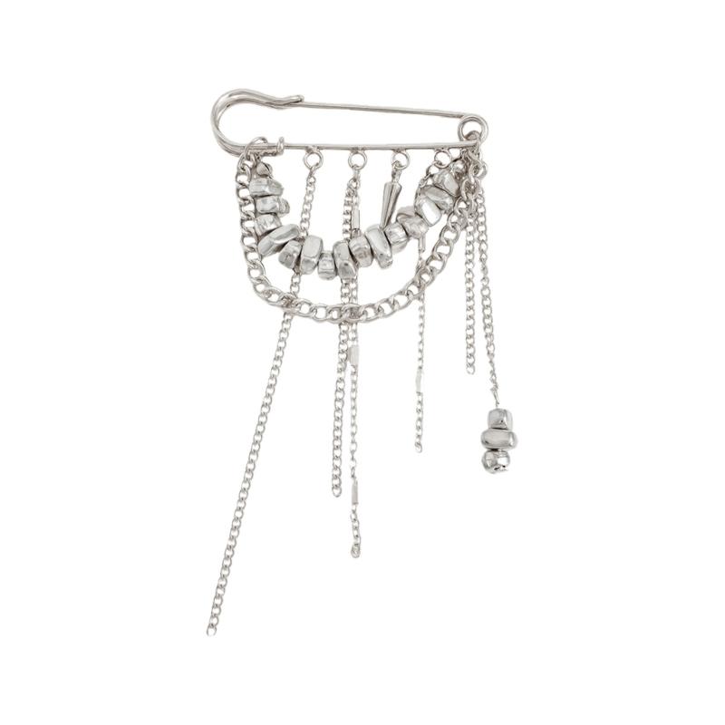 Високоякісна брошка-ланцюжок з китицями зі сплаву CCB Міцна стійка до вицвітання шпилька для стильних образів Повсякденне носіння срібний
Високоякісна брошка-ланцюжок з китицями зі сплаву CCB Міцна стійка до вицвітання шпилька для стильних образів Повсякденне носіння срібний