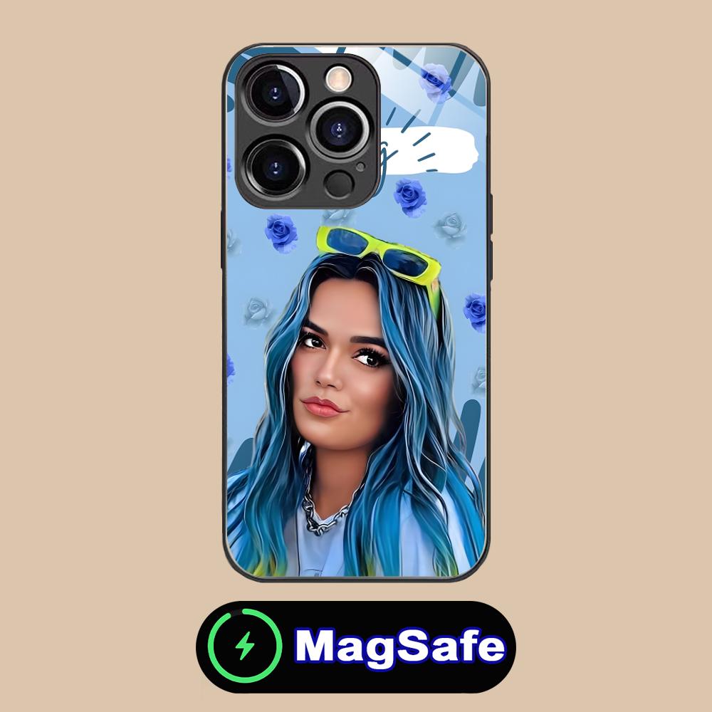 Karol G Latino Mobile Cell Phone Case for iPhone 17 16 15 14 13 12 11 Air Pro Max Plus Mini MagSafe Glass Colorful Cover Cover iPhone 11 Pro Max
Karol G Latino Mobile Cell Phone Case for iPhone 17 16 15 14 13 12 11 Air Pro Max Plus Mini MagSafe Glass Colorful Cover Cover iPhone 11 Pro Max
