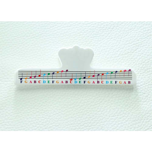Music Book Page Clip Holder with Color Piano Stickers - Perfect for Piano Players and Musicians to Streamline Their Playing Experience
Music Book Page Clip Holder with Color Piano Stickers - Perfect for Piano Players and Musicians to Streamline Their Playing Experience