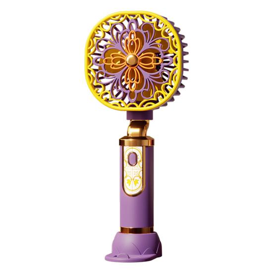 Portable Handheld Fan with Phone Holder 3 Gears Wind Speed Personal Fan with Hollow Floral Design 1200mAh Rechargeable Quiet Cooling Fan for Summer фіолетовий
Portable Handheld Fan with Phone Holder 3 Gears Wind Speed Personal Fan with Hollow Floral Design 1200mAh Rechargeable Quiet Cooling Fan for Summer фіолетовий