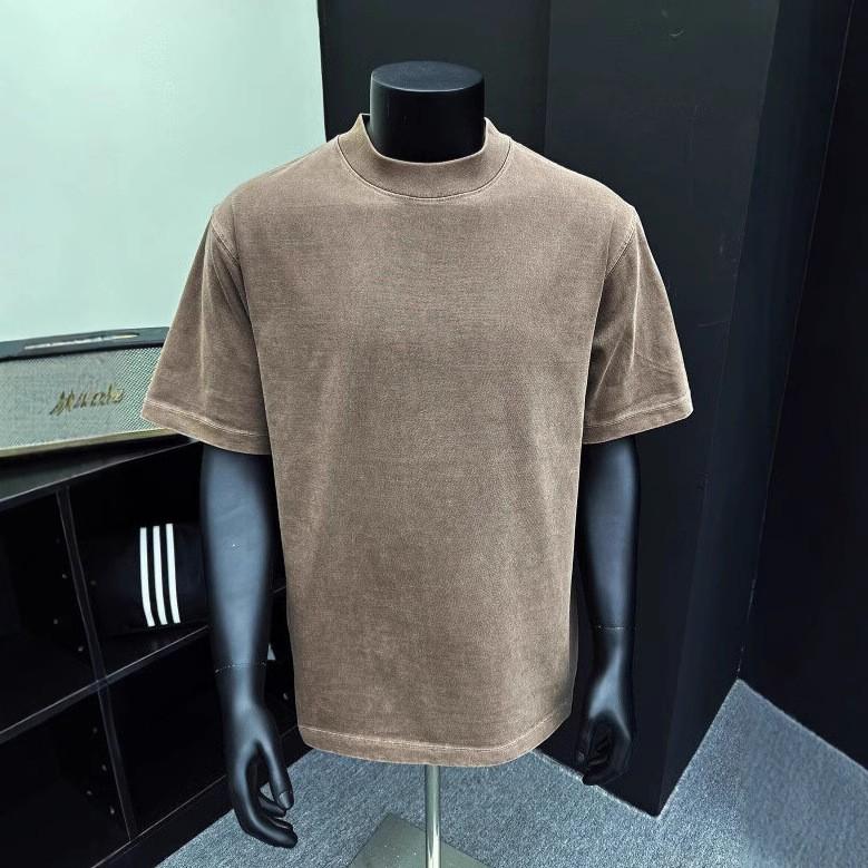 2025 Мужская футболка с коротким рукавом Модный тренд Свободная и удобная однотонная хлопковая футболка с коротким рукавом 2XL кофейный
2025 Мужская футболка с коротким рукавом Модный тренд Свободная и удобная однотонная хлопковая футболка с коротким рукавом 2XL кофейный