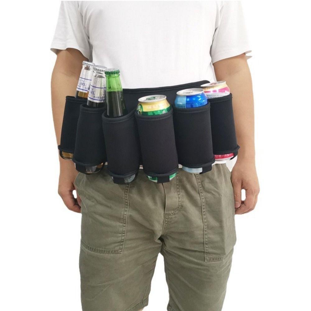 6 Pockets Beer Storage Waist Bag 6 Cans Beer Belt Holder Waist Pack Camping khaki camouflage
6 Pockets Beer Storage Waist Bag 6 Cans Beer Belt Holder Waist Pack Camping khaki camouflage