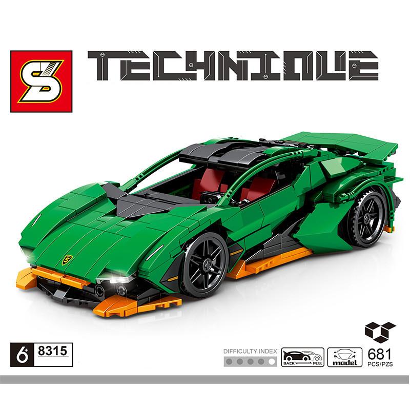 SZ механический ураган 8315 зеленый Lamborghini модель головоломки кусок собрать головоломку мелкие частицы строительные блоки
SZ механический ураган 8315 зеленый Lamborghini модель головоломки кусок собрать головоломку мелкие частицы строительные блоки