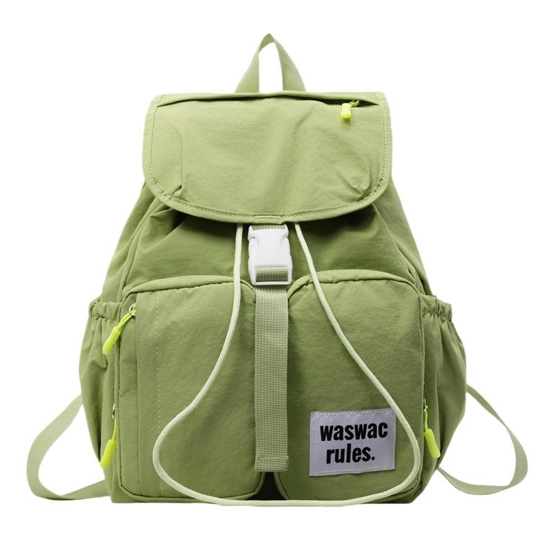 Повседневный нейлоновый рюкзак большой вместимости, новый легкий и универсальный рюкзак, дорожная школьная сумка зелёный
Повседневный нейлоновый рюкзак большой вместимости, новый легкий и универсальный рюкзак, дорожная школьная сумка зелёный