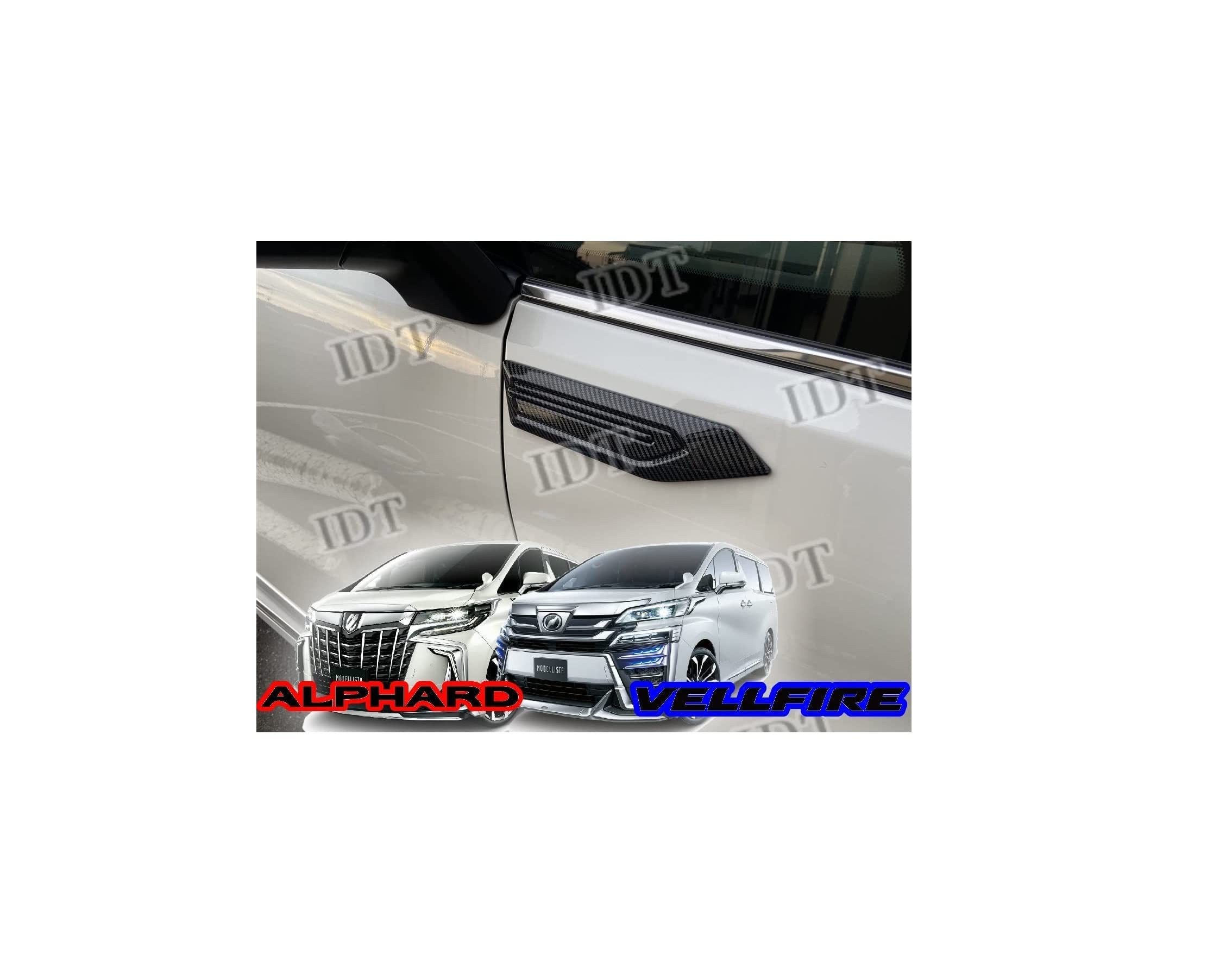 IDT Мини-салфетка в комплекте Серия 30 Alphard Vellfire Карбоновая накладка на крыло Toyota Боковая молдинговая накладка Крышка Соответствует техосмотру (углерод)
IDT Мини-салфетка в комплекте Серия 30 Alphard Vellfire Карбоновая накладка на крыло Toyota Боковая молдинговая накладка Крышка Соответствует техосмотру (углерод)