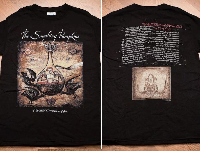 2000 Smashing Pumpkins Machina Tour The Sacred and Profane Tour TShirt Unisex T-Shirt L
2000 Smashing Pumpkins Machina Tour The Sacred and Profane Tour TShirt Unisex T-Shirt L