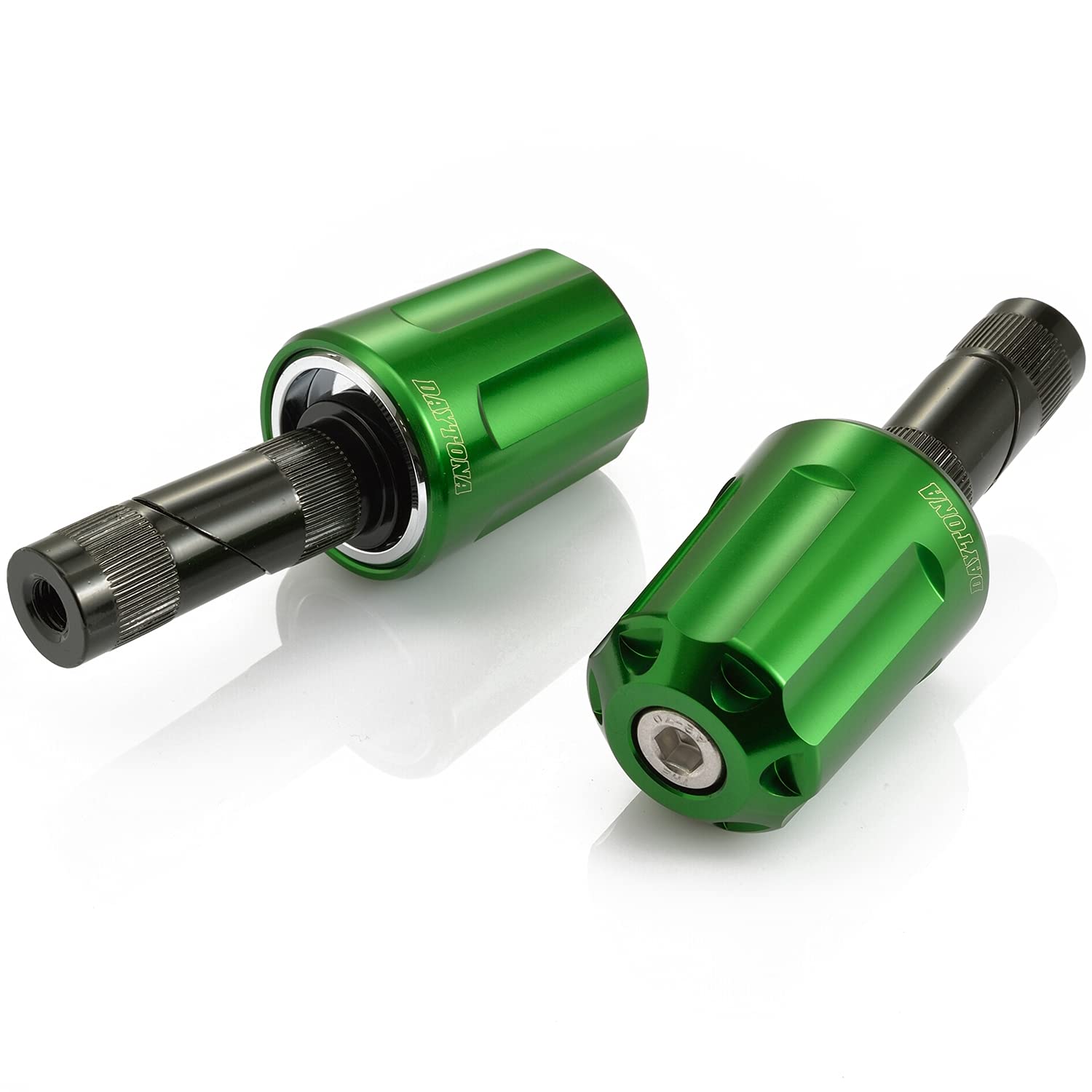 Daytona Aluminum Billet Bar Universal Fit Inner for Suzuki and Hollow Bar Revolver 99954 Ends, (17-19mm Diameter), GB350/S V-Strom 250, Heavy-Duty зелений
Daytona Aluminum Billet Bar Universal Fit Inner for Suzuki and Hollow Bar Revolver 99954 Ends, (17-19mm Diameter), GB350/S V-Strom 250, Heavy-Duty зелений