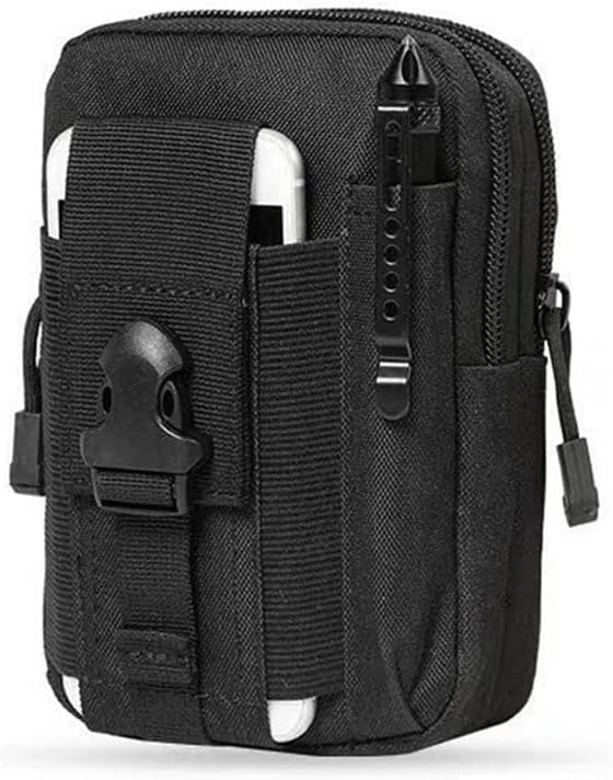Тактичний чохол для телефону, Чохол-кобура для мобільного телефону, Багатоцільова поясна сумка, Поясний гаманець з тримачем-кобурою для мобільного телефону для тренувань, походів, кемпінгу, активного відпочинку чорний
Тактичний чохол для телефону, Чохол-кобура для мобільного телефону, Багатоцільова поясна сумка, Поясний гаманець з тримачем-кобурою для мобільного телефону для тренувань, походів, кемпінгу, активного відпочинку чорний