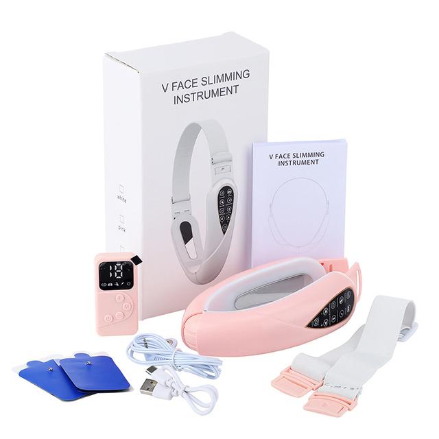 Electric Face Massager EMS Facial Lift Device Double Chin Remover Face Vibration Fat Reducer Home V-Face Beauty Tool рожевий
Electric Face Massager EMS Facial Lift Device Double Chin Remover Face Vibration Fat Reducer Home V-Face Beauty Tool рожевий