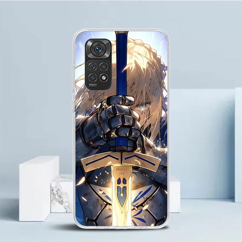 Fate Zero Stay Night Saber Soft Cover for Xiaomi Redmi Note 15 14 13 12 Pro Plus Phone Case 14S 11S 11T 11E 10S 10 4G Pattern Sh Redmi Note 14S
Fate Zero Stay Night Saber Soft Cover for Xiaomi Redmi Note 15 14 13 12 Pro Plus Phone Case 14S 11S 11T 11E 10S 10 4G Pattern Sh Redmi Note 14S