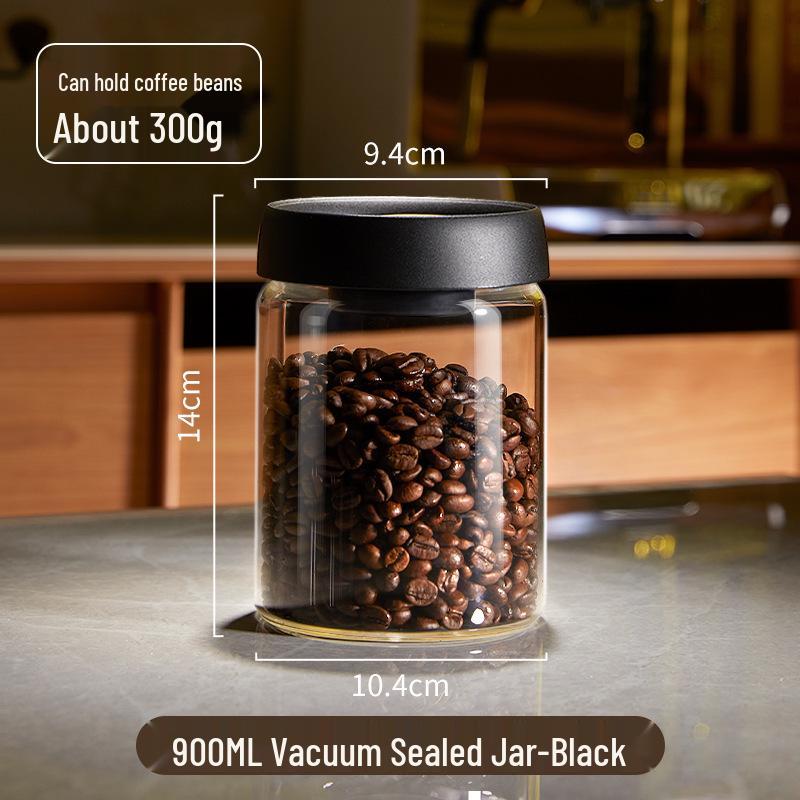 High Borosilicate Glass Vacuum-Sealed Coffee & Tea Storage Jar
High Borosilicate Glass Vacuum-Sealed Coffee & Tea Storage Jar