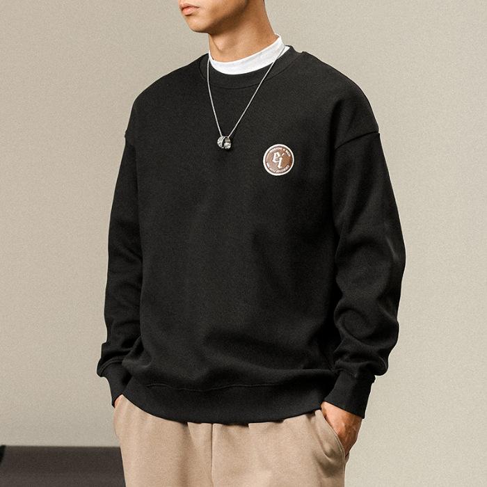 Осенний американский тяжелый черный свитер с круглым вырезом, мужской свободный повседневный топ большого размера, куртка, модный бренд 4XL чёрный
Осенний американский тяжелый черный свитер с круглым вырезом, мужской свободный повседневный топ большого размера, куртка, модный бренд 4XL чёрный