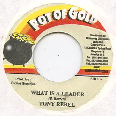 7inch Record TONY REBEL / JOAN DIXON - What Is A Leader / God Is The Answe Pot Of Gold 2001 Jamaica Reggae, Ska & Dub
7inch Record TONY REBEL / JOAN DIXON - What Is A Leader / God Is The Answe Pot Of Gold 2001 Jamaica Reggae, Ska & Dub