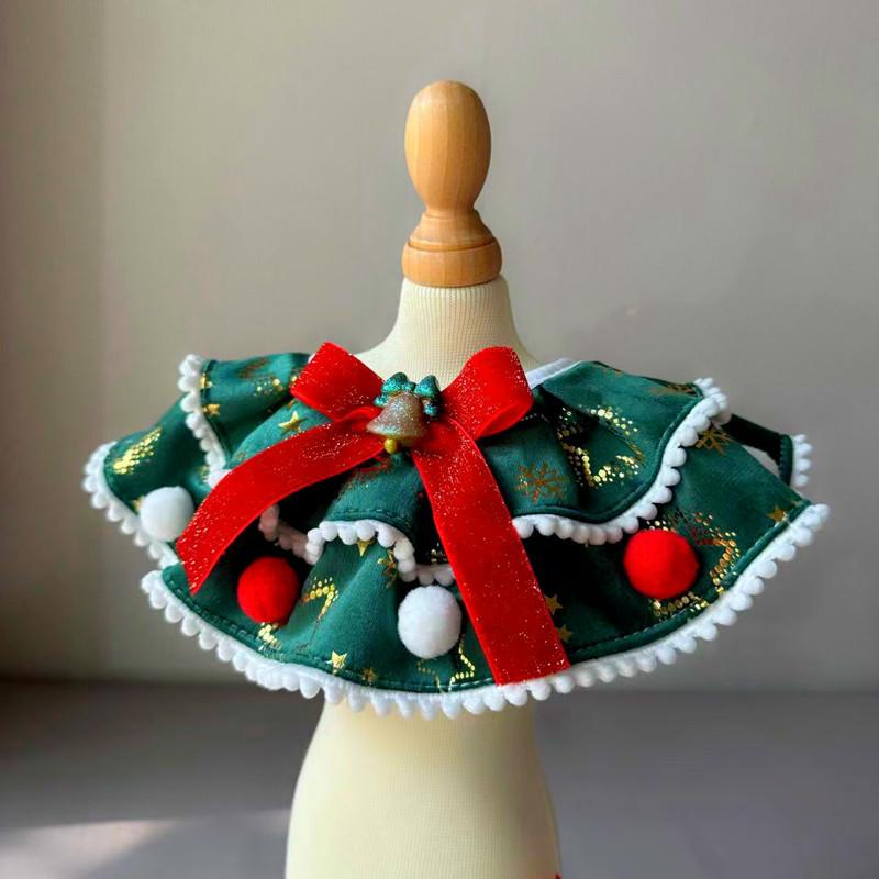 Festive Pet Outfit Set with Adjustable Neckwear Bow Tie Bandana Drool Bib Christmas Costume Accessory for Photo Prop about 3kg зелений
Festive Pet Outfit Set with Adjustable Neckwear Bow Tie Bandana Drool Bib Christmas Costume Accessory for Photo Prop about 3kg зелений