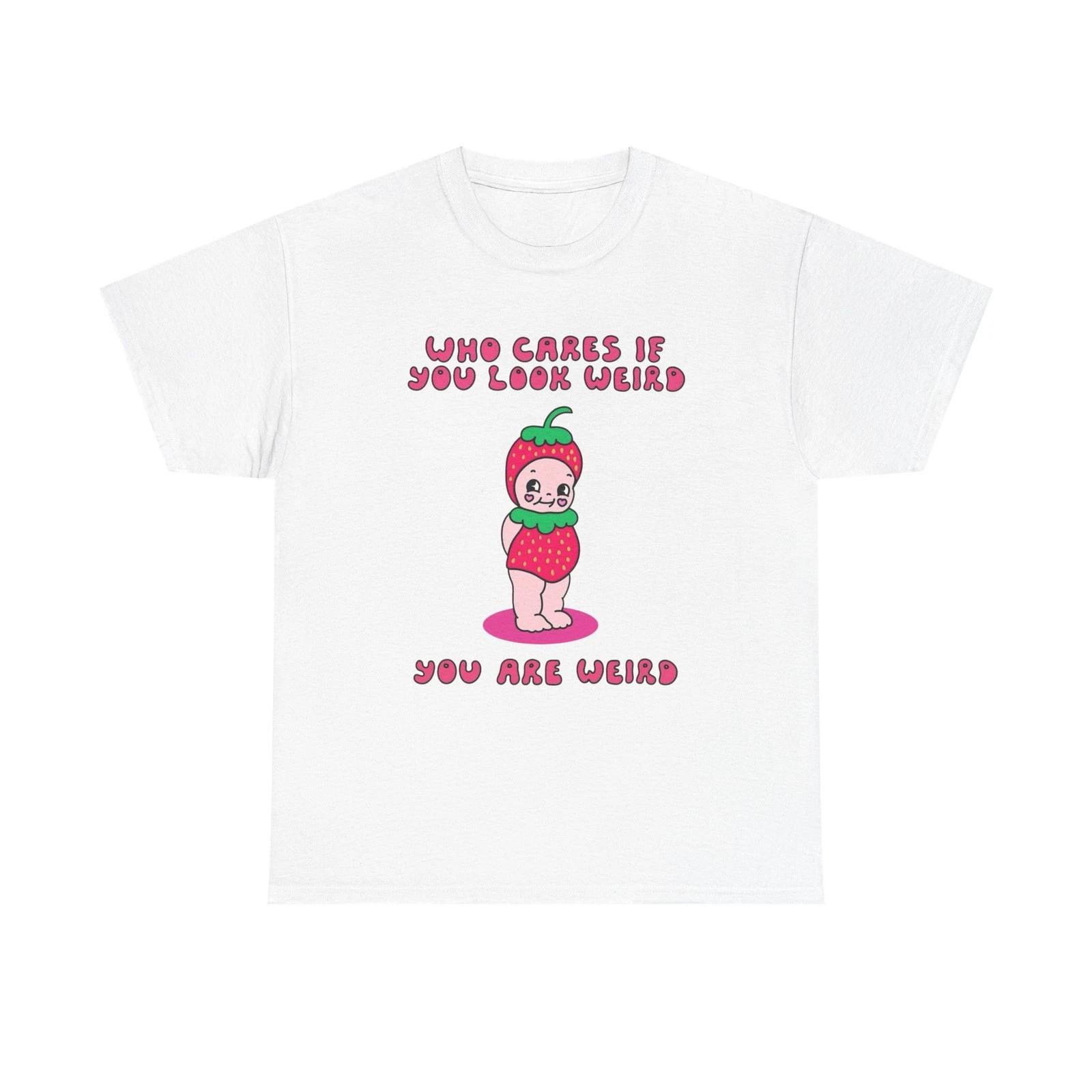 Who Cares If You Look Weird Graphic T-Shirt Unisex Heavy Cotton Tee Gift S
Who Cares If You Look Weird Graphic T-Shirt Unisex Heavy Cotton Tee Gift S