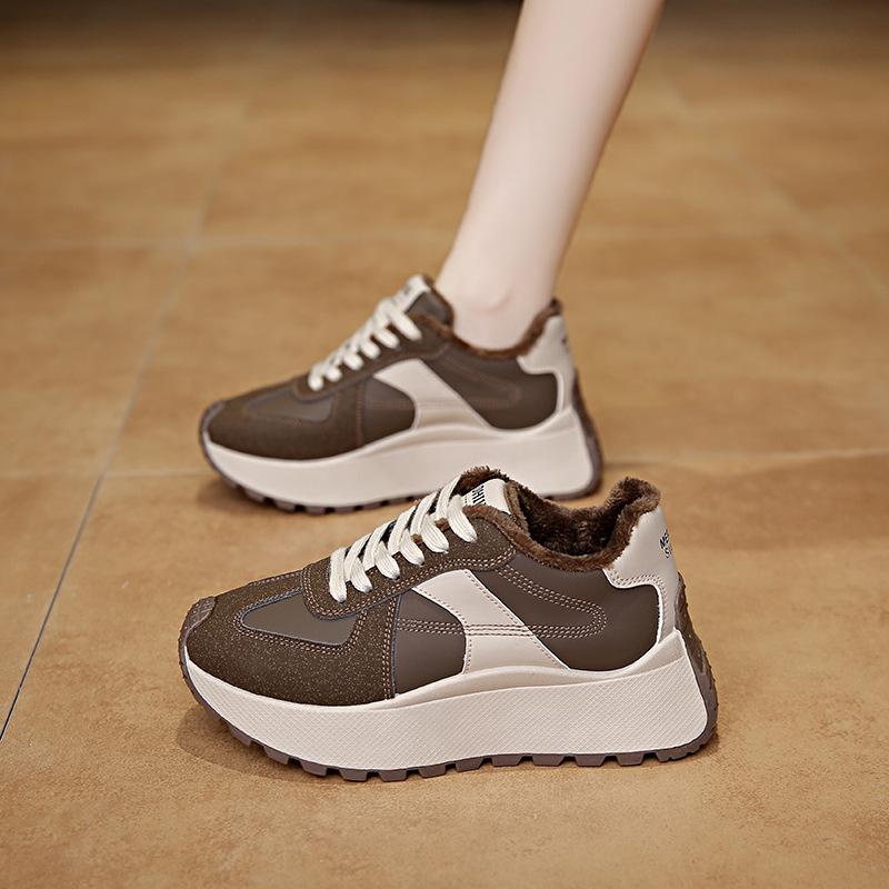 New velvet dad shoes women s outdoor sports and leisure shoes thick sole heightening casual women s shoes 35
New velvet dad shoes women s outdoor sports and leisure shoes thick sole heightening casual women s shoes 35