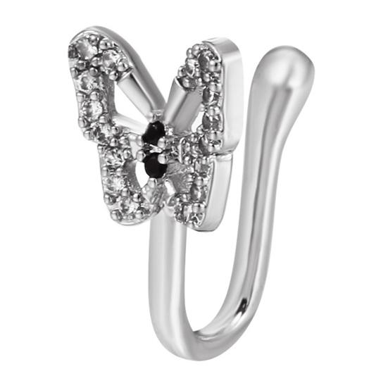 1шт зажим для носа антидеформированный безопасный горный хрусталь инкрустированный не пирсинг U-образное искусственное кольцо в носу серебряный
1шт зажим для носа антидеформированный безопасный горный хрусталь инкрустированный не пирсинг U-образное искусственное кольцо в носу серебряный