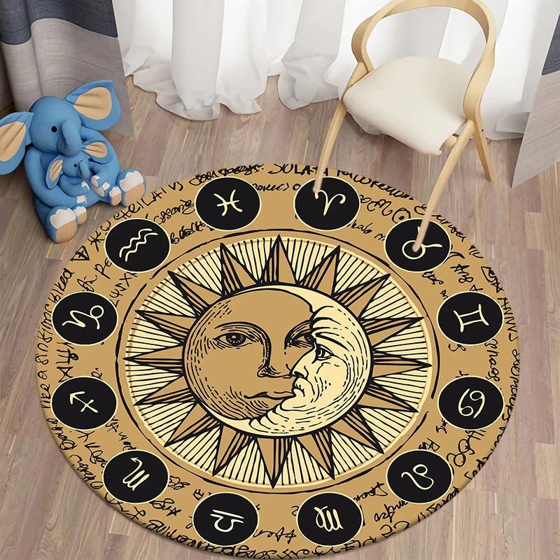 Nordic style sun moon circular carpet living room bed bath children s floor decoration non slip mat 40x40cm
Nordic style sun moon circular carpet living room bed bath children s floor decoration non slip mat 40x40cm