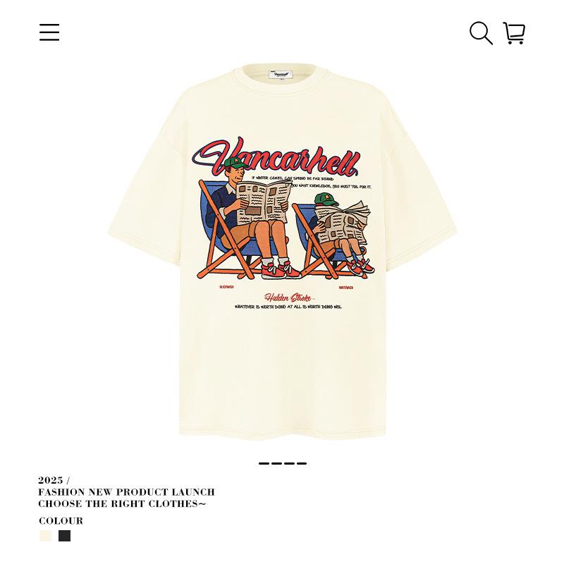 Мужская летняя футболка свободного кроя с коротким рукавом и принтом в виде мультфильма M абрикосовый
Мужская летняя футболка свободного кроя с коротким рукавом и принтом в виде мультфильма M абрикосовый