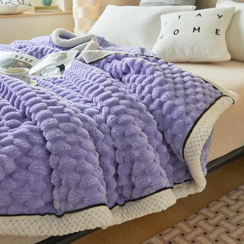 Cozy Multi-Season Coral Fleece Blanket - High-Density Lambswool for Added Warmth 120*200CM (Office Small Blanket)
Cozy Multi-Season Coral Fleece Blanket - High-Density Lambswool for Added Warmth 120*200CM (Office Small Blanket)
