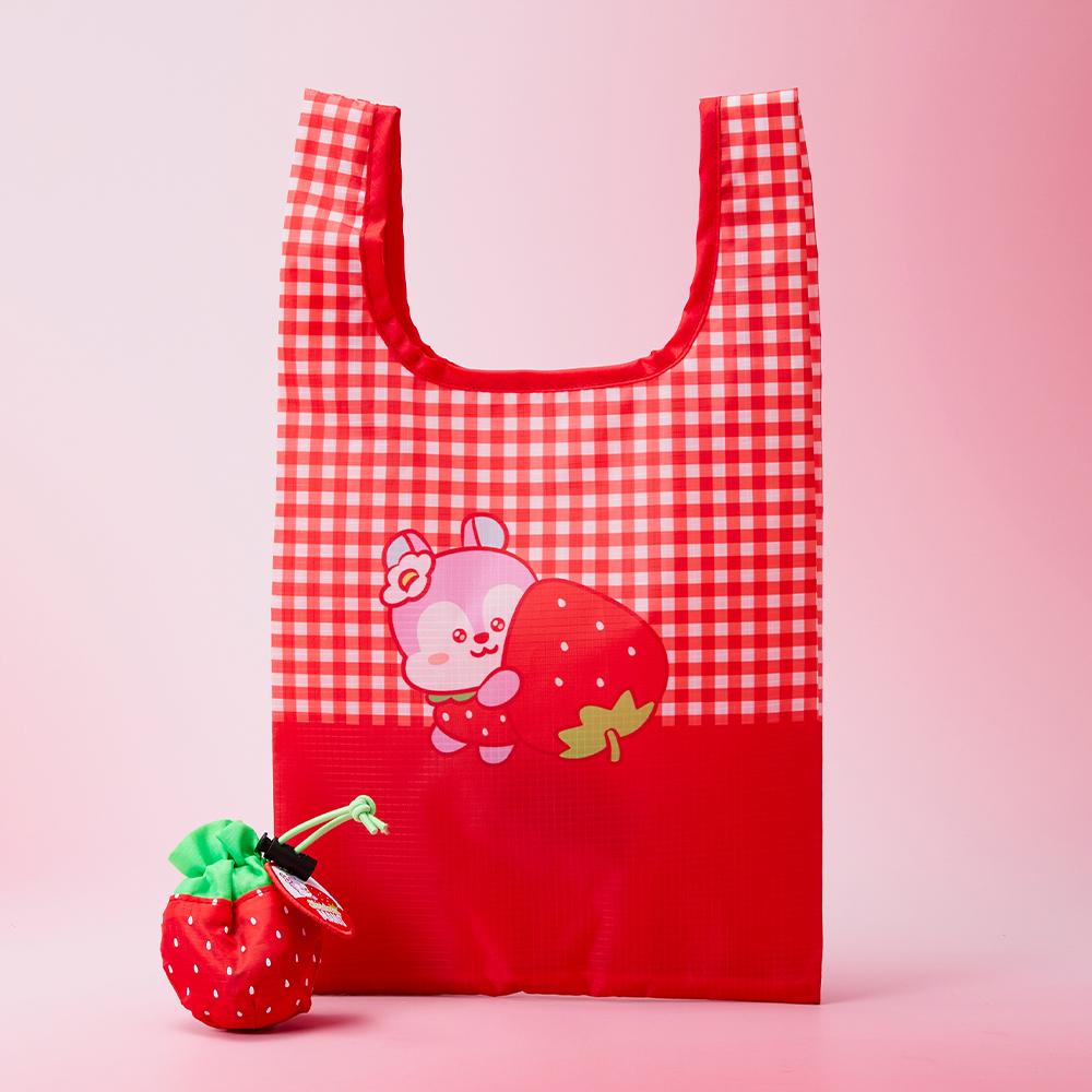 BT21 MANG Strawberry Party Pouch Market Bag
BT21 MANG Strawberry Party Pouch Market Bag