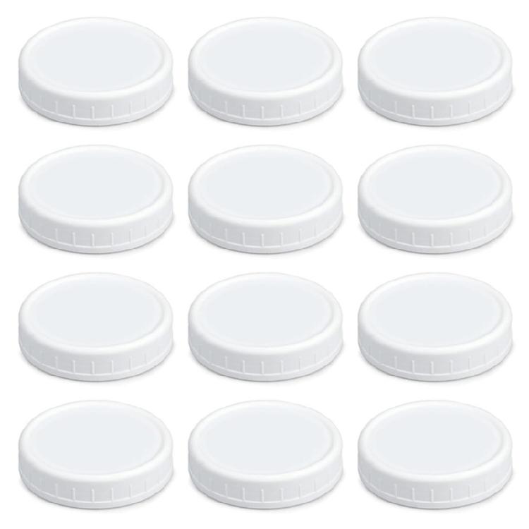 12Pcs 86mm/70mm Plastic Jar Lids Reusable Seal Lids Leakproof Airtight Cover for Kitchen Food Spice Storage Canning Cap 70mm
12Pcs 86mm/70mm Plastic Jar Lids Reusable Seal Lids Leakproof Airtight Cover for Kitchen Food Spice Storage Canning Cap 70mm
