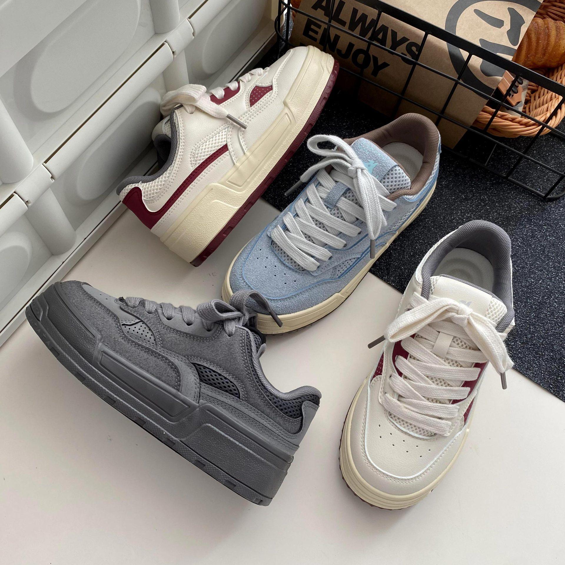 Retro platform white shoes women s autumn new shoes ins niche casual student sports board shoes 5317 35 светло-синий
Retro platform white shoes women s autumn new shoes ins niche casual student sports board shoes 5317 35 светло-синий