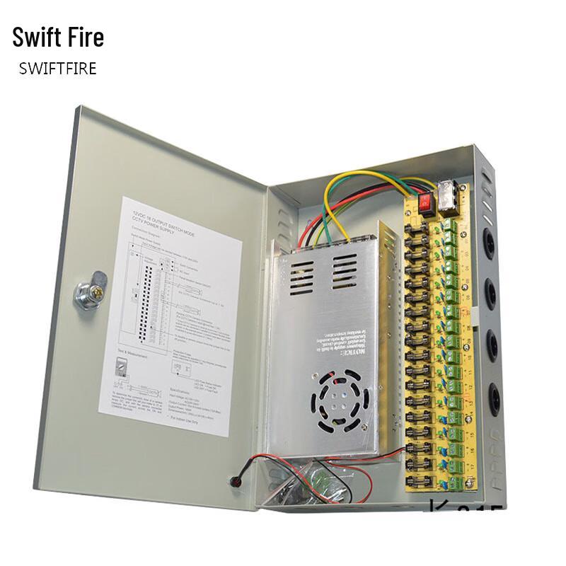 Xunhuo Surveillance Camera Centralized Power Supply Box CN plug (adapter included)
Xunhuo Surveillance Camera Centralized Power Supply Box CN plug (adapter included)