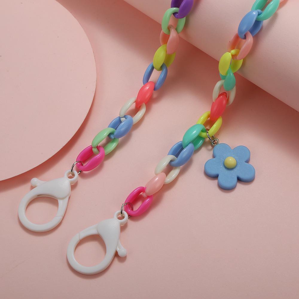 Korean Popular Acrylic Mask & Glasses Chain, Anti-Choking Floral Design for Kids & Adults, Anti-Lost Strap разноцветный
Korean Popular Acrylic Mask & Glasses Chain, Anti-Choking Floral Design for Kids & Adults, Anti-Lost Strap разноцветный