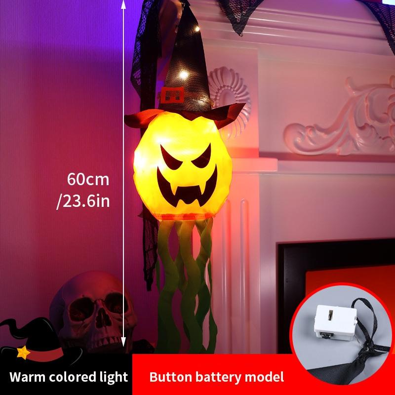 Halloween Led Decorations Witch Hat Design Horror Ghost Glowing Lamp Glow In The Dark Hanging Ornaments Party Supplies 1PC
Halloween Led Decorations Witch Hat Design Horror Ghost Glowing Lamp Glow In The Dark Hanging Ornaments Party Supplies 1PC