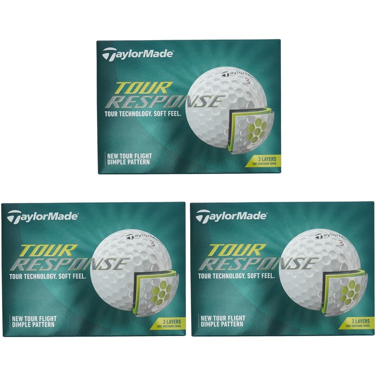 Мяч TaylorMade TOUR RESPONSE Мяч Tour Response 3 дюжины набор 3 дюжины белый (36 штук)
Мяч TaylorMade TOUR RESPONSE Мяч Tour Response 3 дюжины набор 3 дюжины белый (36 штук)