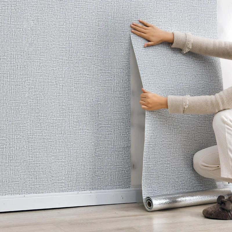 Self adhesive Imitation Linen Wall paper Renovation Bedroom Living room Background Moisture-proof Mould proof Foam Wallpaper 2.8m x 50cm
Self adhesive Imitation Linen Wall paper Renovation Bedroom Living room Background Moisture-proof Mould proof Foam Wallpaper 2.8m x 50cm