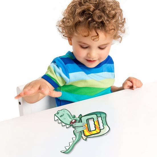 1 Set DIY Mechanical Dinosaur Toy Kit Kids Handmade Puzzle Dino Model Building Crafts Toddlers Boys Girls Science STEM Project Educational Toy A
1 Set DIY Mechanical Dinosaur Toy Kit Kids Handmade Puzzle Dino Model Building Crafts Toddlers Boys Girls Science STEM Project Educational Toy A