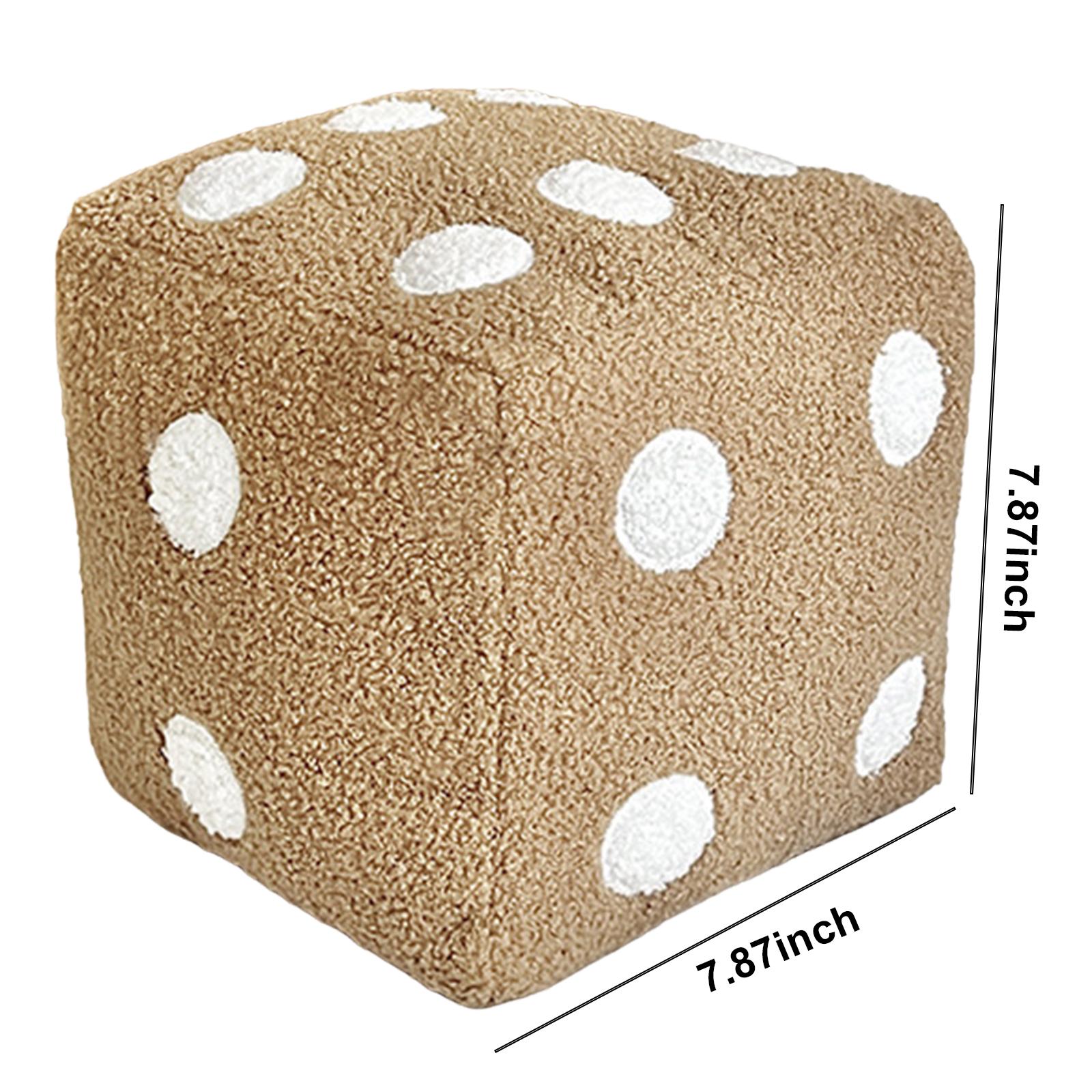 Fun Simulation Dice Plush Toy Sofa Cushion 8x8in Creative Dice Plush Pillow PP Cotton Stuffed Leg Pillow for Bedroom LivingRoom хакі
Fun Simulation Dice Plush Toy Sofa Cushion 8x8in Creative Dice Plush Pillow PP Cotton Stuffed Leg Pillow for Bedroom LivingRoom хакі