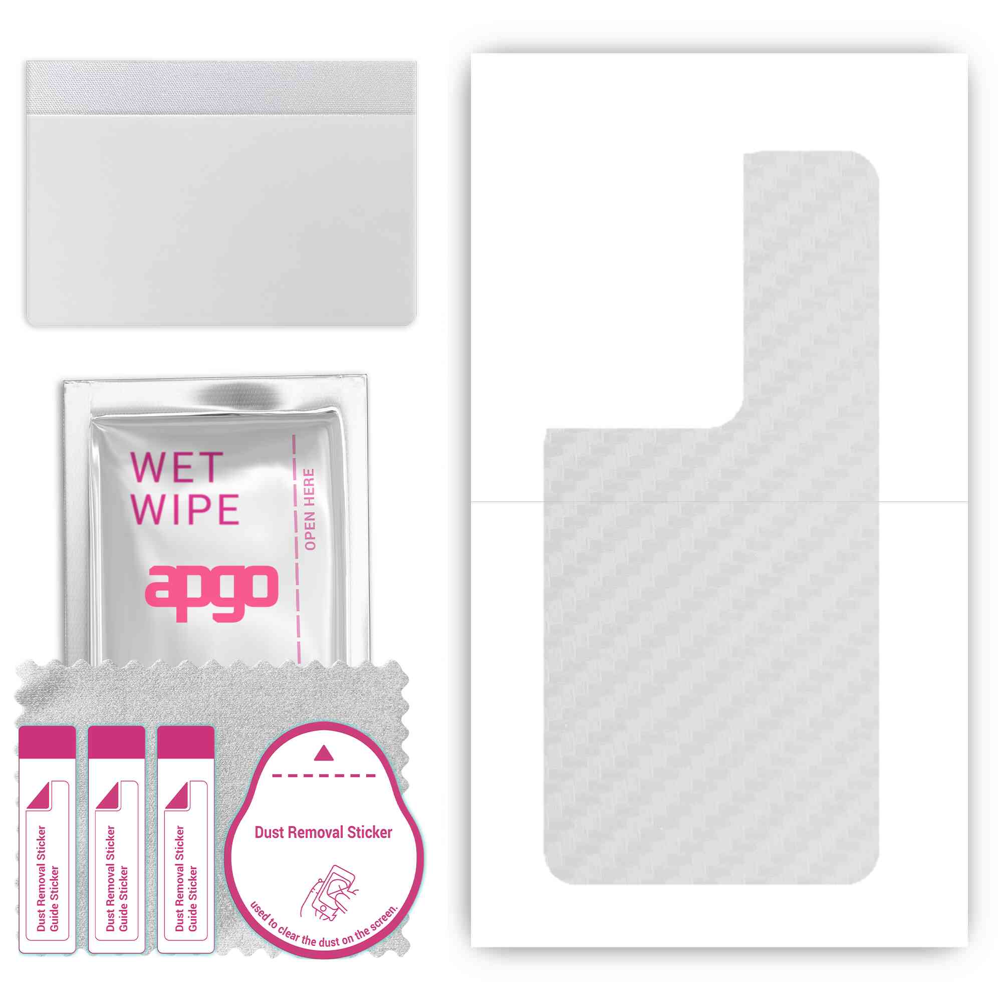 apgo Protective Skin Sticker for the back compatible with Oppo Reno8 Pro, Wrap Film, Foil, Vinyl - Pattern Transparent Carbon
apgo Protective Skin Sticker for the back compatible with Oppo Reno8 Pro, Wrap Film, Foil, Vinyl - Pattern Transparent Carbon