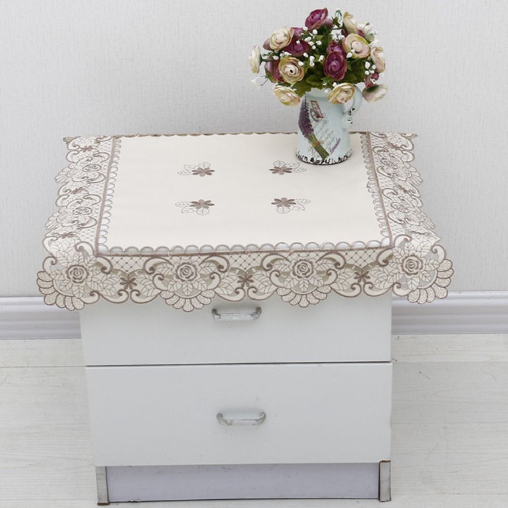 Rectangular Dust Cover Fabric Floral Dining Tables Cover Embroidered Lace Tablecloth Wedding 30X45CM
Rectangular Dust Cover Fabric Floral Dining Tables Cover Embroidered Lace Tablecloth Wedding 30X45CM