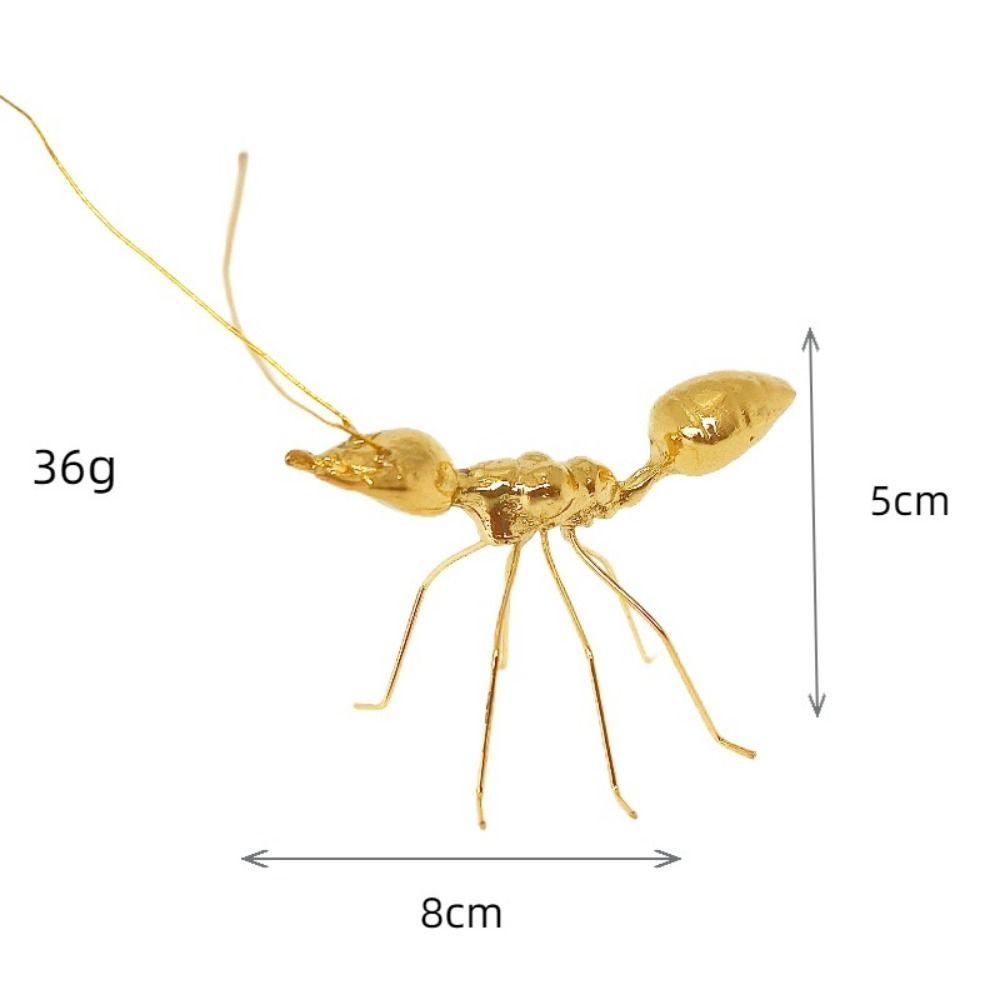 Cute Antique Ant Sculpture Solid Small Animal Ornament Creative Metal Butterfly Ornament Tabletop style 1
Cute Antique Ant Sculpture Solid Small Animal Ornament Creative Metal Butterfly Ornament Tabletop style 1