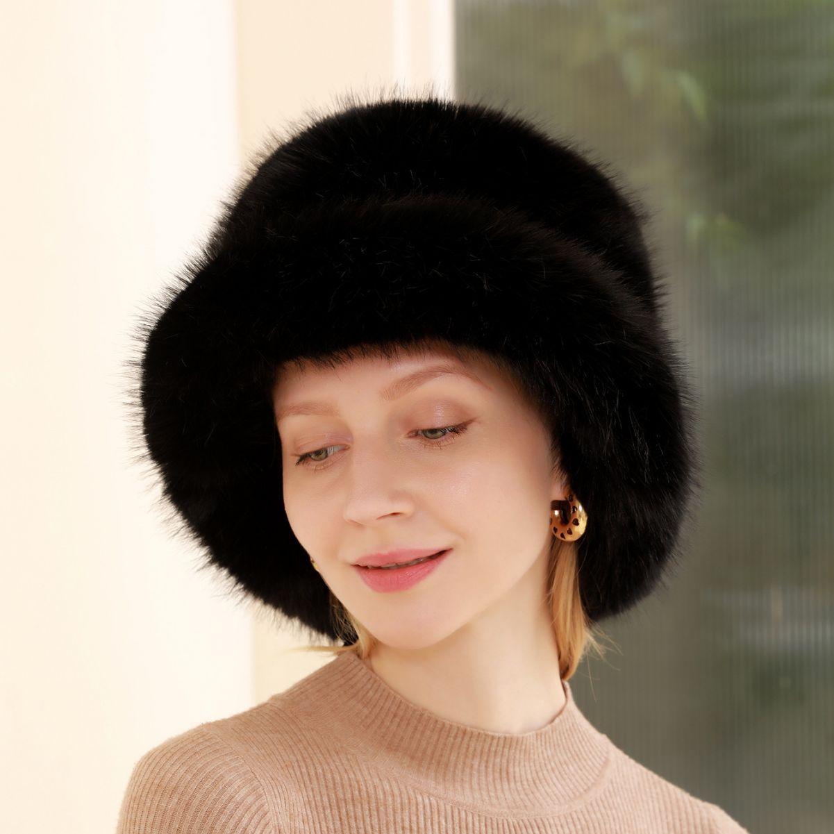 Осень и зима Новая шапка-горшок с большими карнизами и мехом Теплая женская шапка Утолщенный искусственный мех Лиса Шапка рыбака 56-58cm чёрный
Осень и зима Новая шапка-горшок с большими карнизами и мехом Теплая женская шапка Утолщенный искусственный мех Лиса Шапка рыбака 56-58cm чёрный